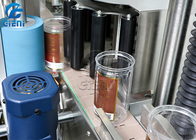Machine à étiquettes ronde verticale continue de bouteille en verre haute précision