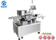 Machine à étiquettes de baume à lèvres du contrôle 220V 50HZ de PLC pour le conteneur de cylindre