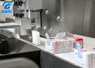 Machine à étiquettes SS304 de carton de pilule de médecine machine à étiquettes faisante le coin rectangulaire
