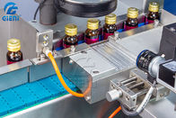 Machine à étiquettes rotatoire de double tête pour des bouteilles en verre de diamètre de 10-50mm