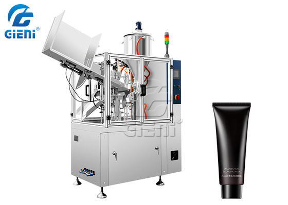 Machine de remplissage cosmétique de tube du contrôle 50ML de PLC avec le système de refroidissement par l'eau