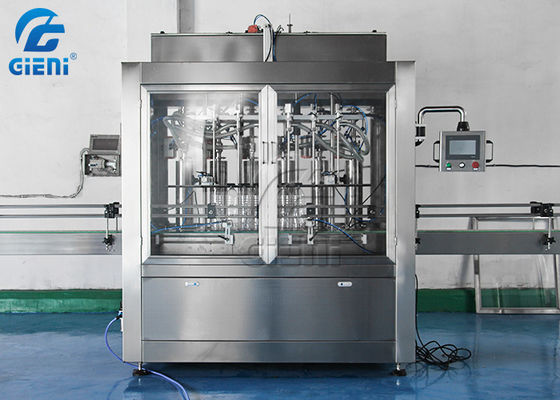 Type linéaire machine de remplissage d'huile de la machine de remplissage de produit de ménage de 2.5KW 5L